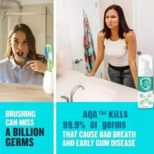 AQA™ NEW TEETH Mouthwash – Solve all Oral Problems