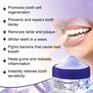 🇬🇧👨🏼‍⚕️Rolimey® VioGloss Bee Venom Dental Therapy Oral Power🦷