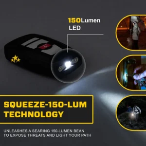 VOLTIC V77 3in1 Stun & Flashlight & Alarm Car Keychain