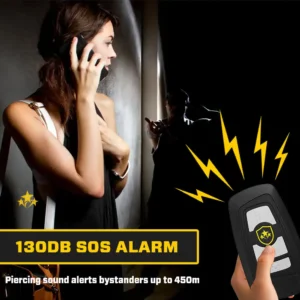 VOLTIC V77 3in1 Stun & Flashlight & Alarm Car Keychain