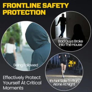 VOLTIC V77 3in1 Stun & Flashlight & Alarm Car Keychain