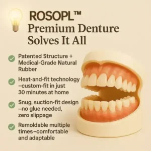 ROSOPLโข Premium Denture