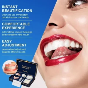 🔥Ends Today: 70% OFF!(Affordable Beauty🧏‍♀️🧏‍♂️)--Tiworld™ --Advanced Customized Full Denture Set🦷