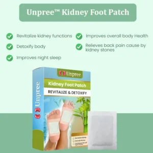 2026 Limited 70% OFF 🌱 Unpree™ Kidney Foot Patch - Detox & Revitalize Naturally