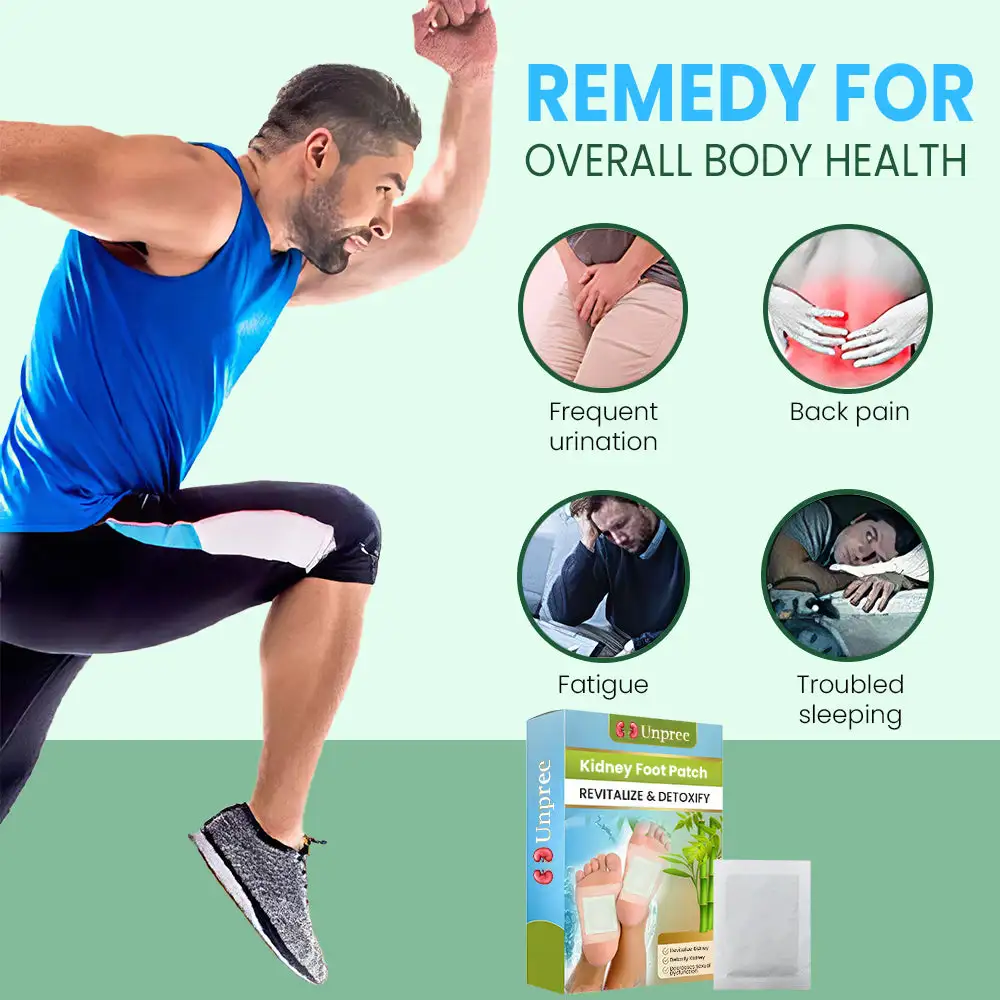 2026 Limited 70% OFF 🌱 Unpree™ Kidney Foot Patch - Detox & Revitalize Naturally