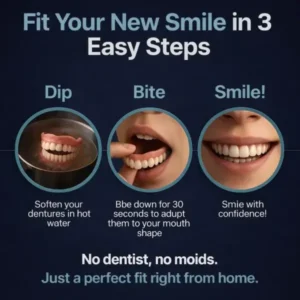 2026🏆✨LAST DAY SALE 70% OFF🔥 Newly upgraded second-generation DarkFairy™ complete dentures