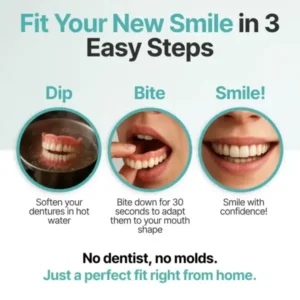 DarkFairy™ Custom-Fit Dentures — Designed for Comfort and a Natural-Looking Smile