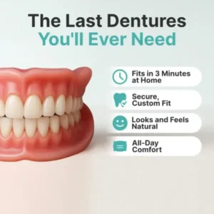 🔥DarkFairy™ Custom-Fit Dentures — Designed for Comfort and a Natural-Looking Smile