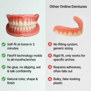 -Ends Today: 70% OFF!🦷DarkFairy™ Custom-Fit Full Functional Dentures Make you more confident
