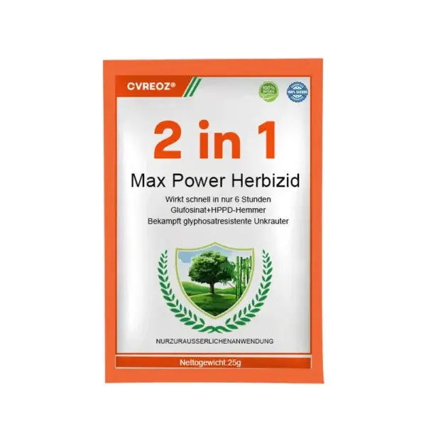 Cvreoz® 2-in-1 Max Power Herbizid – 6-Stunden-Wirkung – Kein Warten mehr