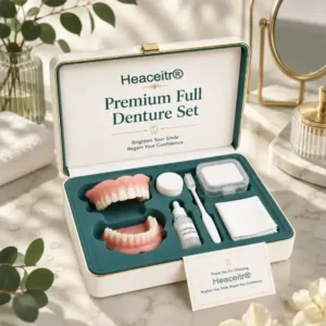 🌎Ends Today: 70% OFF! ⏰ Custom-Fit Full Functional Dentures| Smile with Confidence