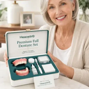 🌎Ends Today: 70% OFF! ⏰ Custom-Fit Full Functional Dentures| Smile with Confidence