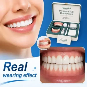 🌎Ends Today: 70% OFF! ⏰ Custom-Fit Full Functional Dentures| Smile with Confidence