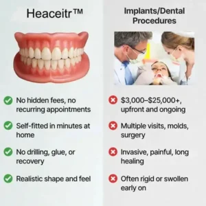 🌎Ends Today: 70% OFF! ⏰ Custom-Fit Full Functional Dentures| Smile with Confidence