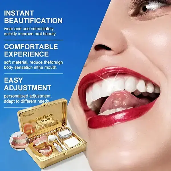 🌎Ends Today: 70% OFF! ⏰ Medical Full Denture with Strong Suctiond