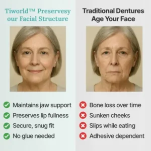 Tiworld™ Custom-Fit Full Functional Dentures